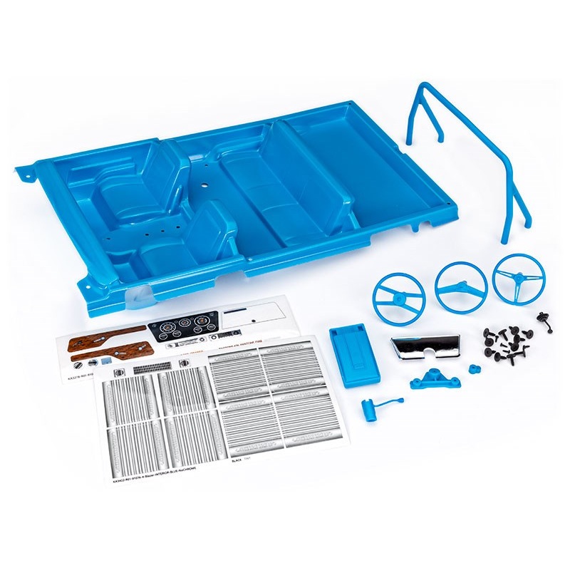 Traxxas 9114-BLUE INTERIOR 69-72 BLAZER BLUE