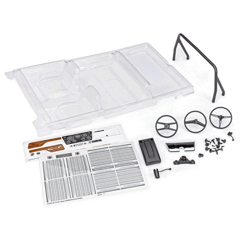 Traxxas 9114 INTERIOR 69-72 BLAZER CLEAR
