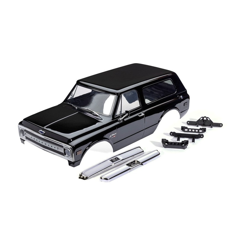 Traxxas 9131-BLK BODY CHEVROLET 69 BLAZER CMPLT BLK