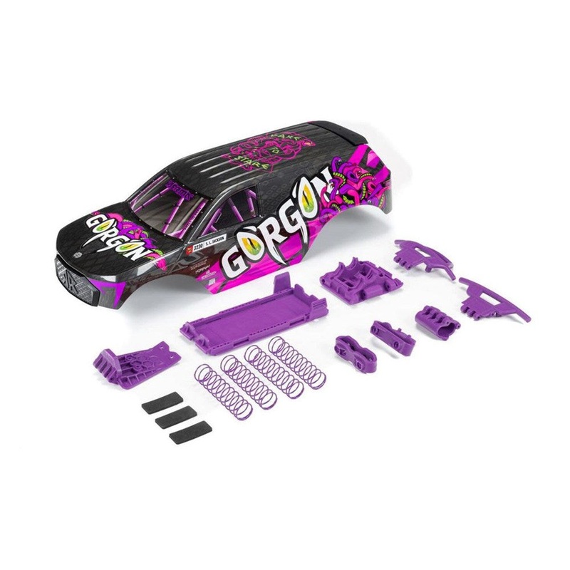ARRMA ARA402350 GORGON Painted Decaled Body Set (Purple)