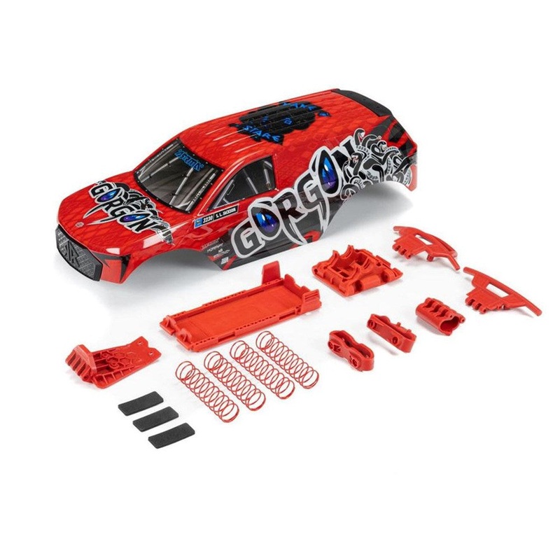 ARRMA ARA402351 GORGON Painted Decaled Body Set (Red)