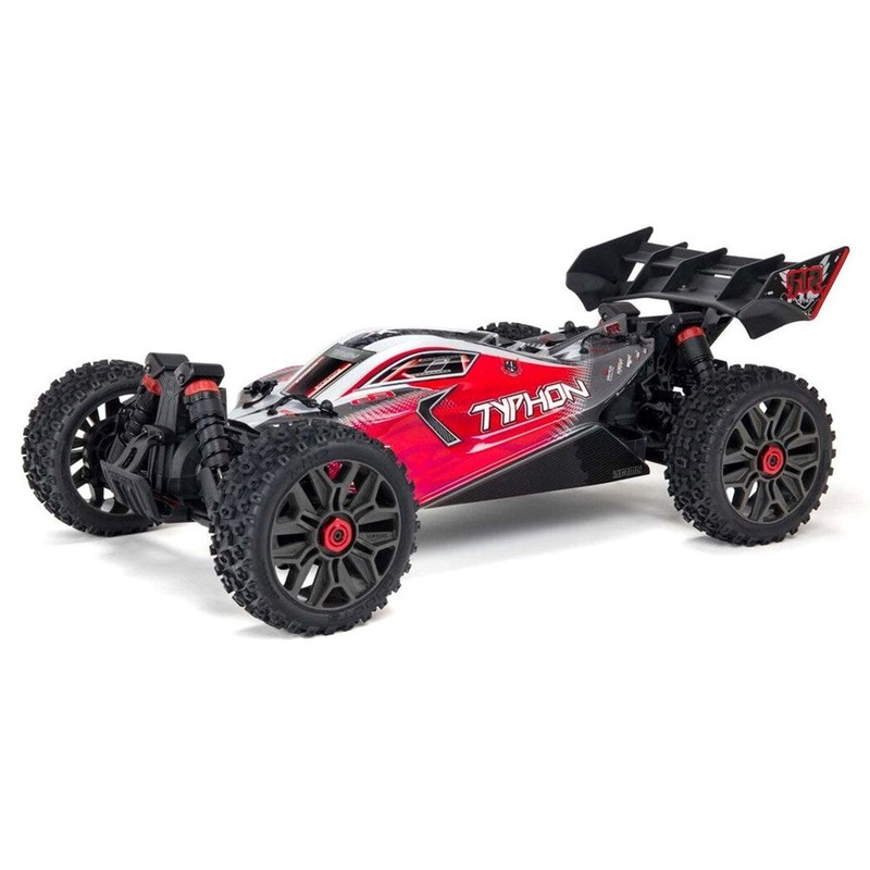 ARRMA ARA4306V3B 1/8 TYPHON 3S 4WD BLX Buggy Red