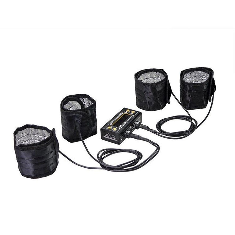 Arrowmax 0AM-174015 Tyre Warmer (1/8th Buggy or Drag Racing Tyre) With Bag Black Golden