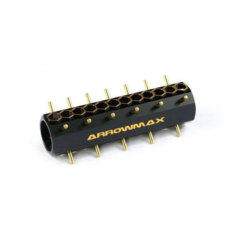 Arrowmax 0AM-180006-V2 Ultra Pinion Holder V2 15T~42T (48DP) / 21T~48T (64DP) Black Golden