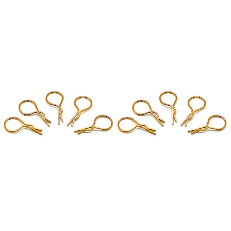 Arrowmax AM-103110 Big Body Clip 1/10 – Gold (10)