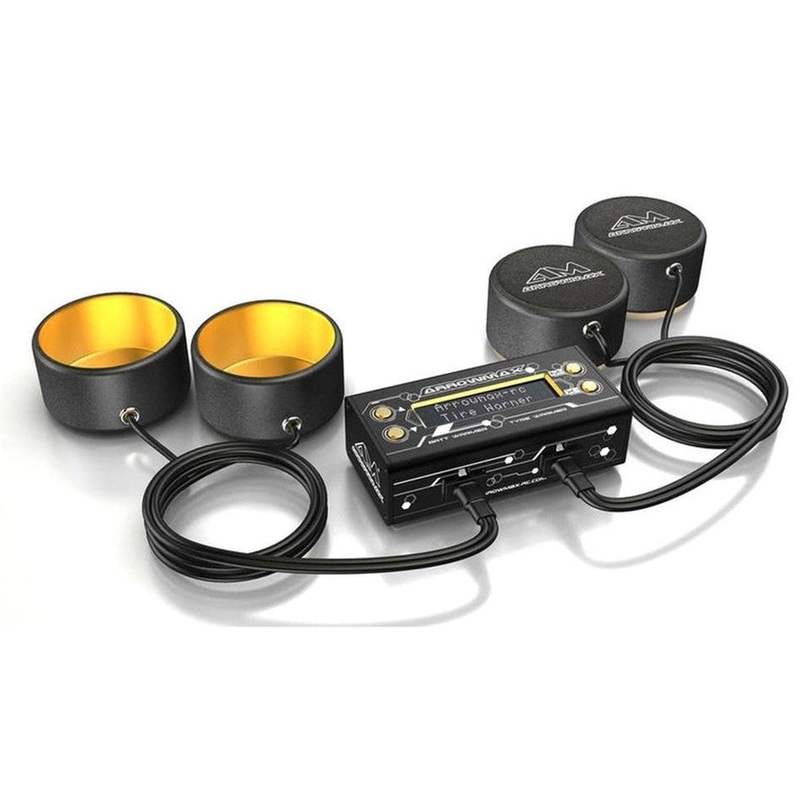Arrowmax AM-174010 Tyre Warmer (1/10th) With Bag Black Golden