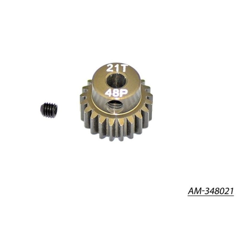 Arrowmax AM-348021 Pinion Gear 48P 21T (7075 Hard)
