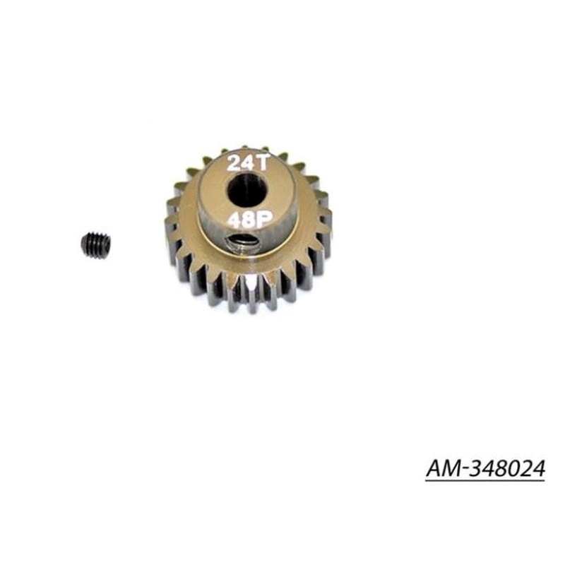 Arrowmax AM-348024 Pinion Gear 48P 24T (7075 Hard)
