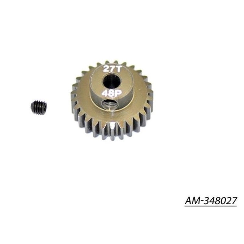 Arrowmax AM-348027 Pinion Gear 48P 27T (7075 Hard)