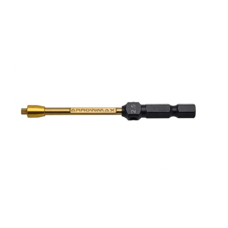 Arrowmax AM-512125 Allen Wrench 2.5 X 80MM Power Tip Only V2