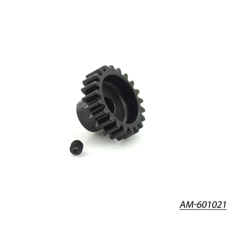 Arrowmax AM-601021 Ultra Mod 1 Pinion 21T 1/8 Buggy 5mm Shaft Spring Steel