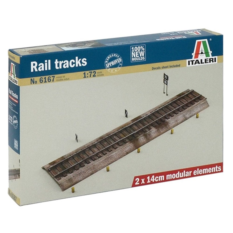 Italeri 6167 1/72 RAIL TRACKS