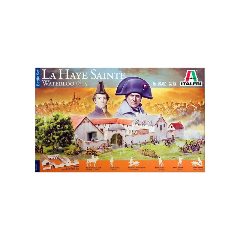 Italeri 6197 1/72 LA HAYE SAINTE WATERLOO BATTLE SET