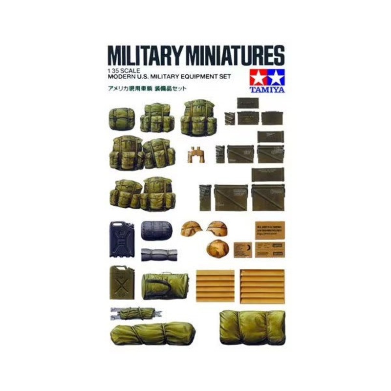 Tamiya 35266 1/35 Modern U.S. Military Equipment Set
