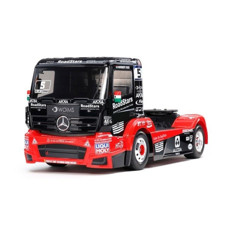 Tamiya 58683 RC Kit: 1/10 4WD Mercedes-Benz Actros Racing Truck – Tankpool24 (TT-01E)