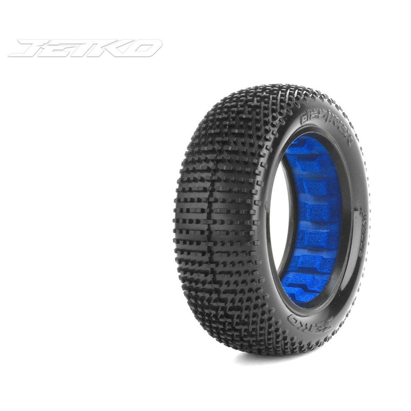 Jetko JKO2008US6217DB 1/10 Buggy 2WD Front-DESIRER/Ultra Soft/Insert Pair