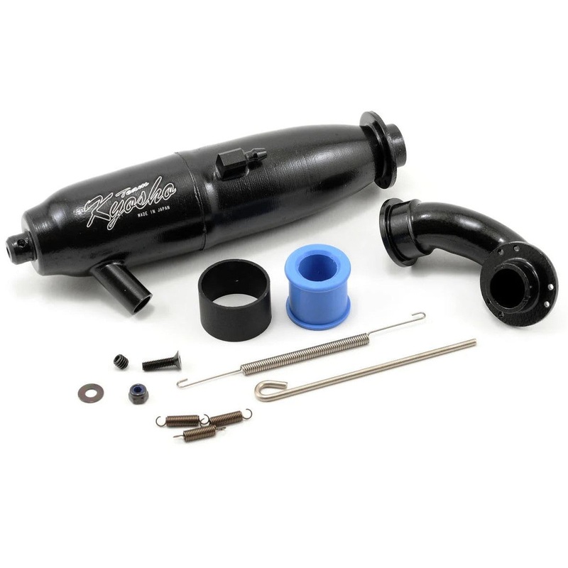 Kyosho 39058 V1R/S Tuned Muffler set Back