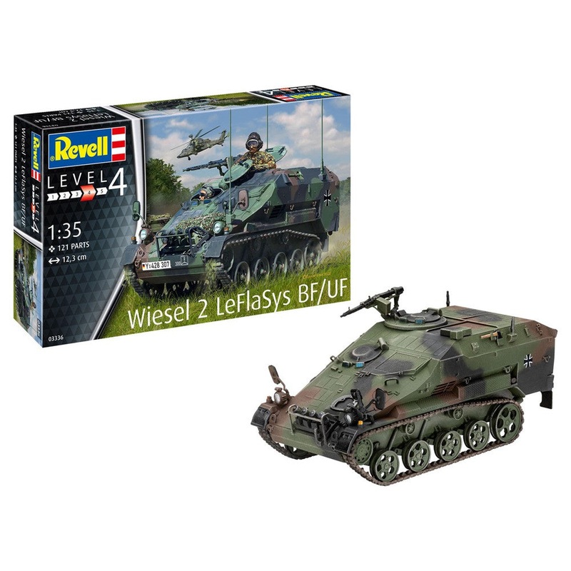 Revell 03336 1/35 WIESEL ALL WHEEL ASSAULT VEHICLE