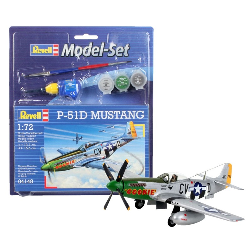 Revell 64148 1/72 MODEL SET P-51D MUSTANG