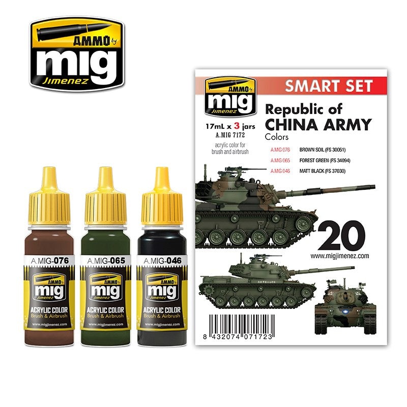 AMMO by Mig Jimenez A.MIG-7172  M48H RoCA (REPUBLIC OF CHINA ARMY)