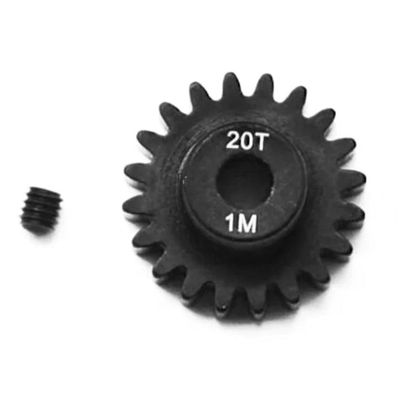 Arrowmax AM-601020 Ultra Mod 1 Pinion 20T 1/8 Buggy 5mm Shaft Spring Steel