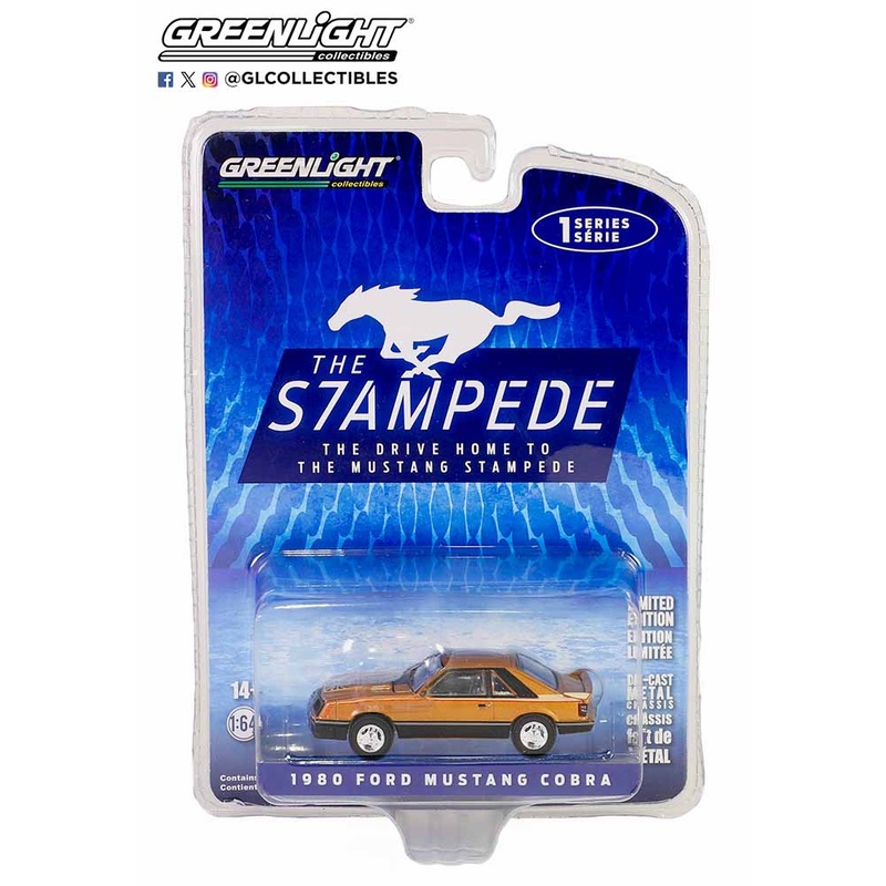 GreenLight 1/64  1980 Ford Mustang Cobra