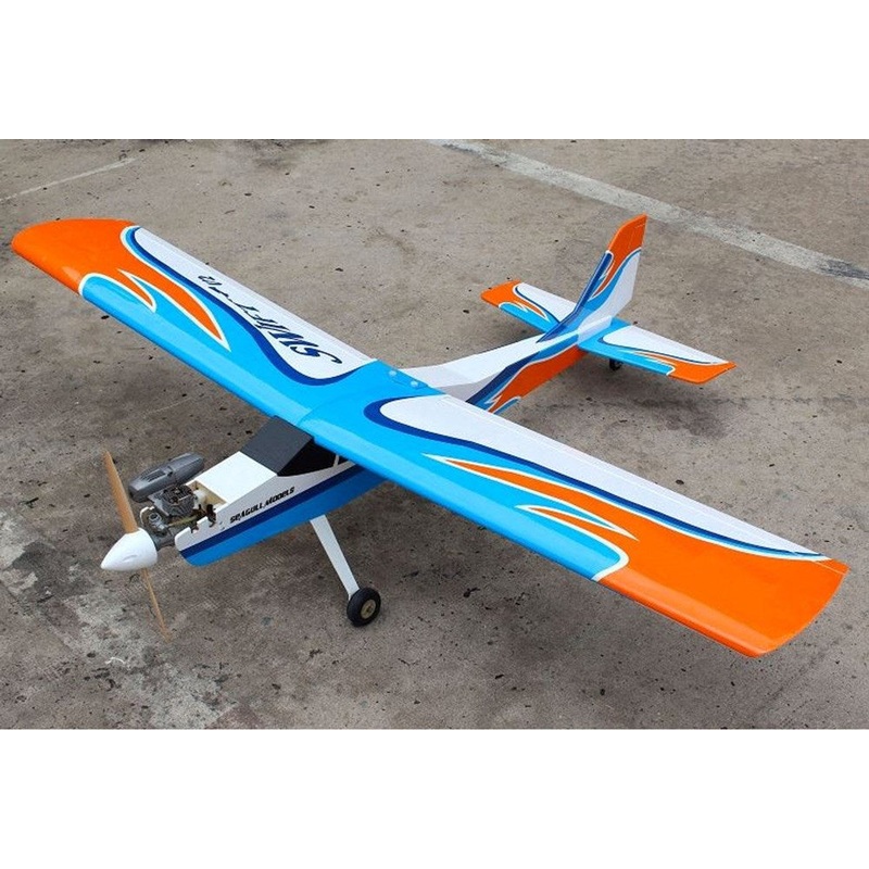Seagull Models SEA138N Swift V2 Trainer 63 wingspan (Tail Dragger conversion) – .46 glow Engine or 10cc