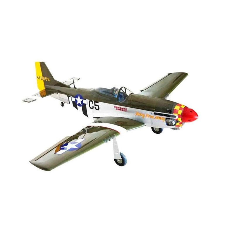 Seagull Models SEA276NGEAR North American P-51D Mustang56.3 wingspan 10cc included Electric Retracts ER-120 84