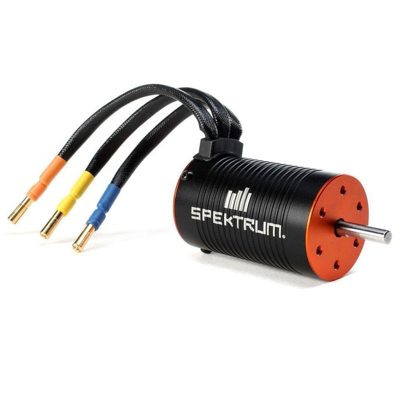 Spektrum SPMXSM1400 Firma 3652 4000Kv 4-Pole Brushless Motor for 1/10 with 3.175mm motor shaft