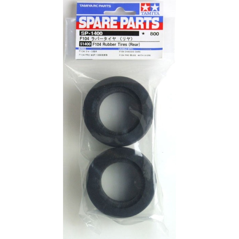 Tamiya 51400 F-104 Rear tyres ( pair )