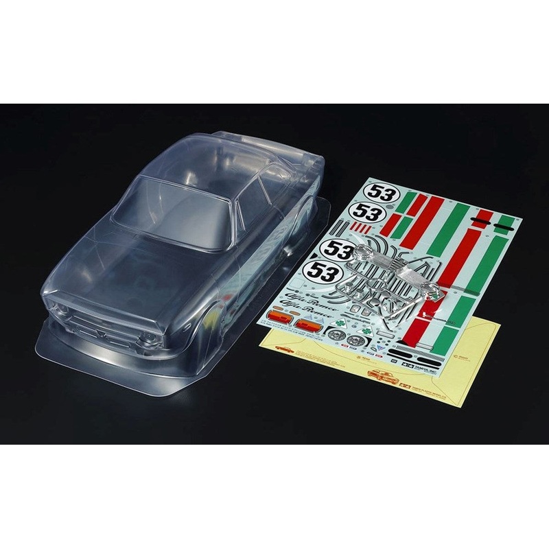 Tamiya 51729 BODY PARTS SET GUILIA SPRINT CLUB RACER