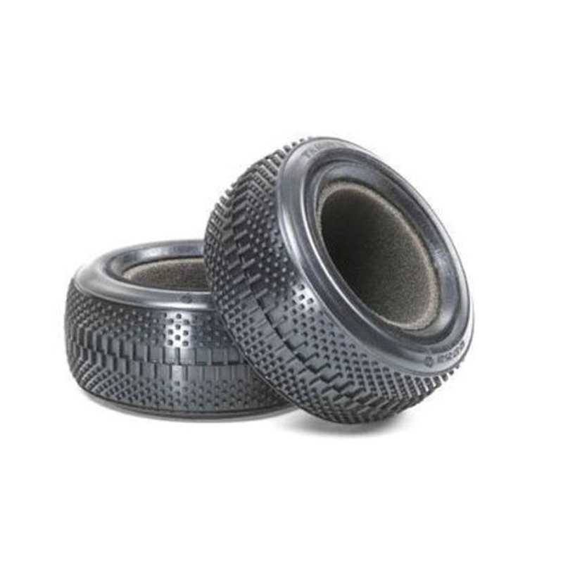 Tamiya 54187 DUAL BLOCK TYRE C FRONT 62/25