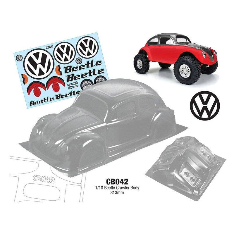 Team C CB042 1/10 BETTLE CRAWLER BODY (313MM)