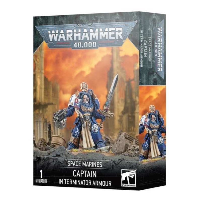 Warhammer 40 000 48-92 Space Marines – Captain In Terminator Armour