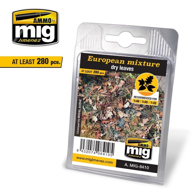 AMMO by Mig Jimenez A.MIG-8410 EUROPEAN MIXTURE – DRY LEAVES