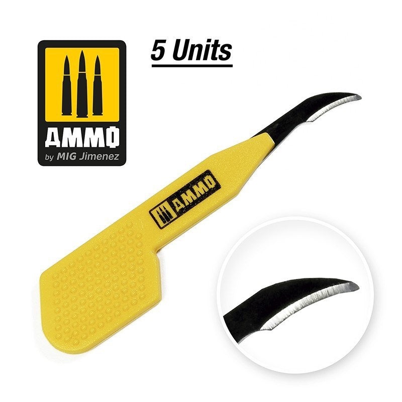 AMMO by Mig Jimenez A.MIG-8687 Precision Blade Ripper 5 pcs