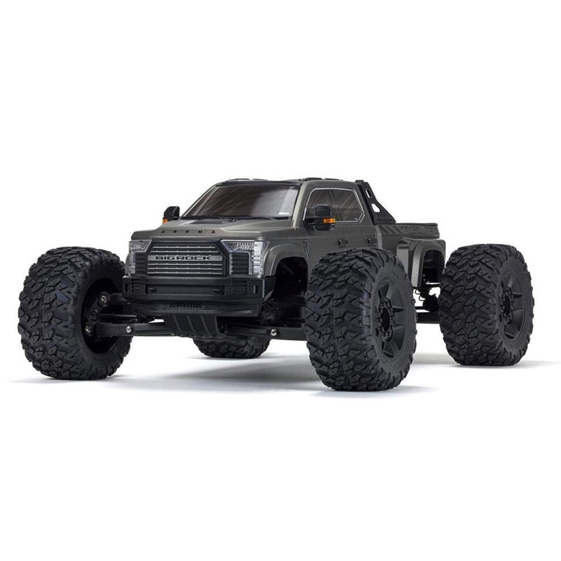 ARRMA ARA7612T1 1/7 BIG ROCK 6S 4X4 BLX Monster Truck RTR Gunmetal