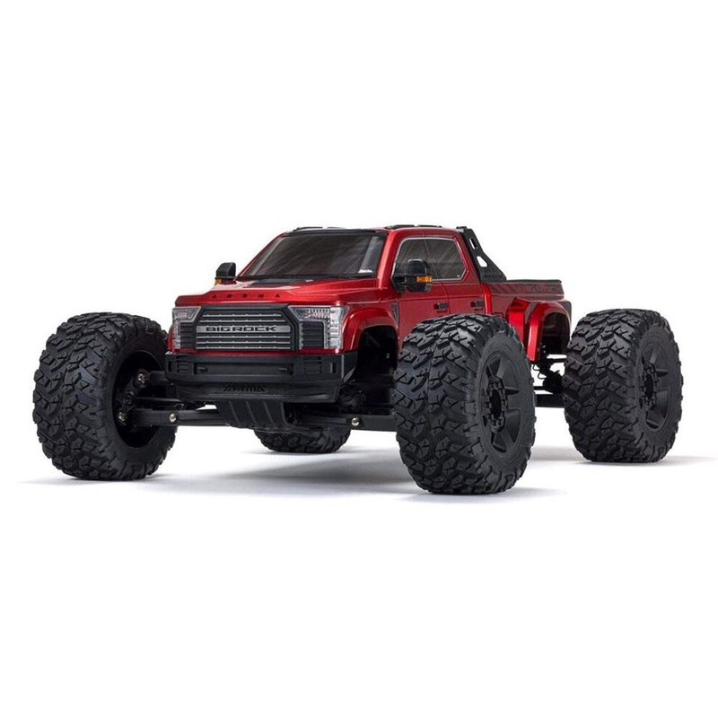 ARRMA ARA7612T2 1/7 BIG ROCK 6S 4X4 BLX Monster Truck RTR Red