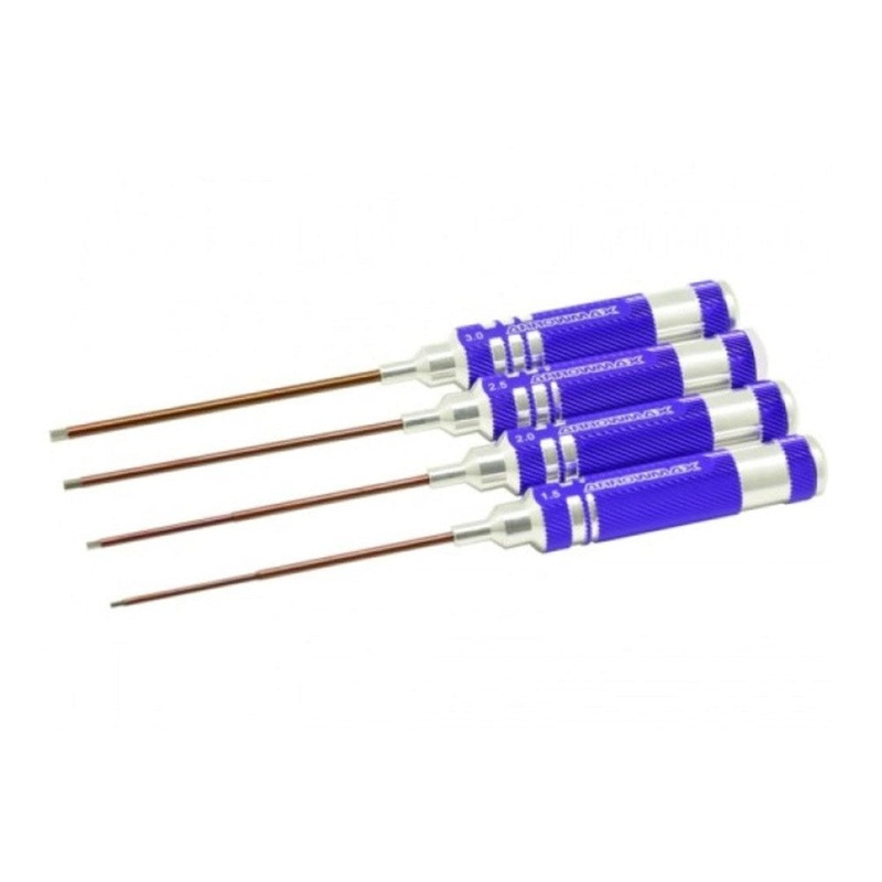 Arrowmax 0AM-110991 Allen Wrench Set 1.5 2.0 2.5 & 3.0 x 120MM 4pcs