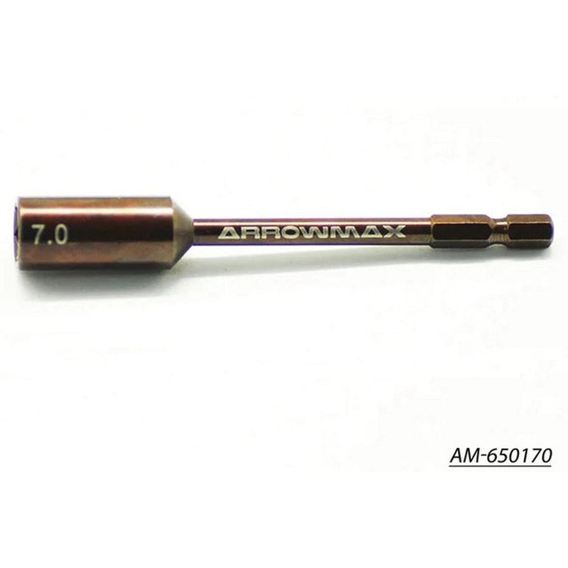 Arrowmax AM-650170 Nut Driver 7.0 X 70MM  Quick Drive Tip