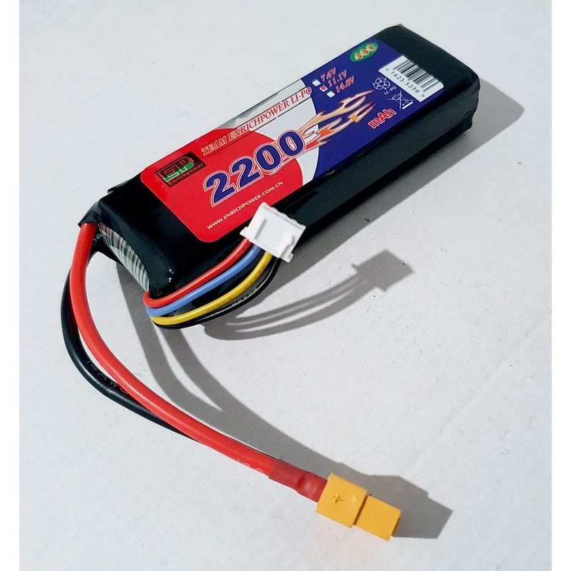Enrich Power LP3S-2200 Li-Po 11.1v 2200mAh 40C XT60