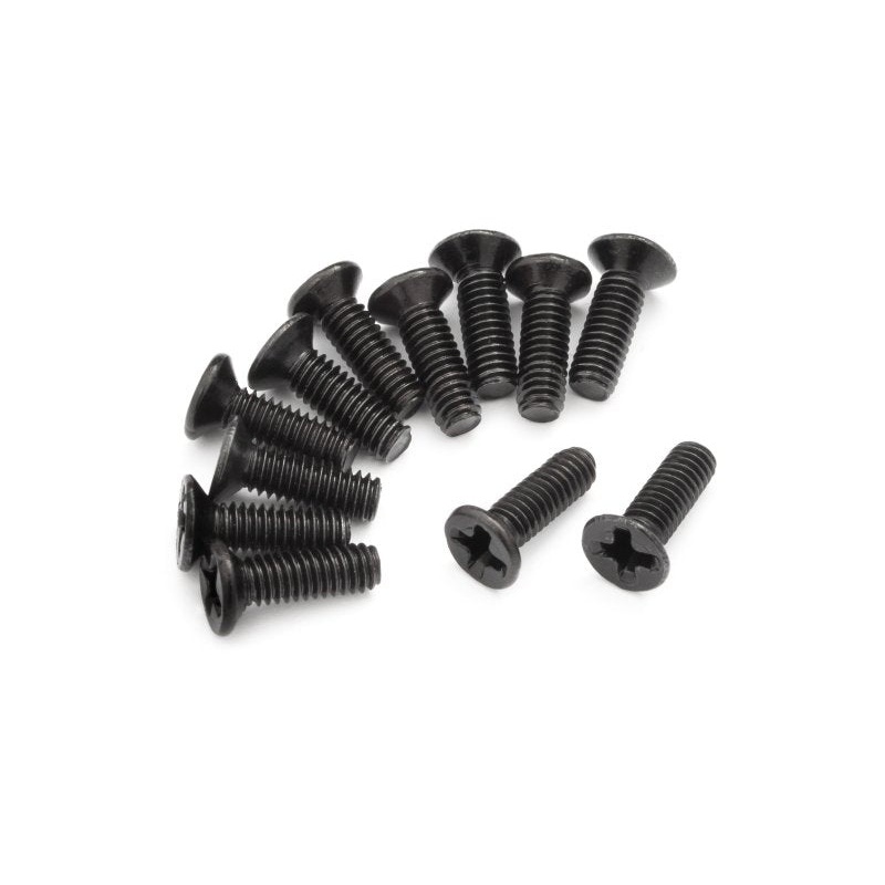 Blackzon 540049 C-sunk Screws KM 2.5×8