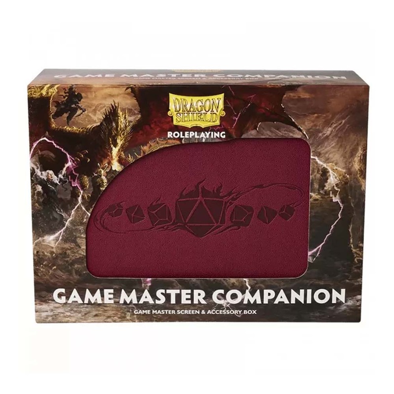 Dragon Shield AT-50009 Game Master Companion Blood Red