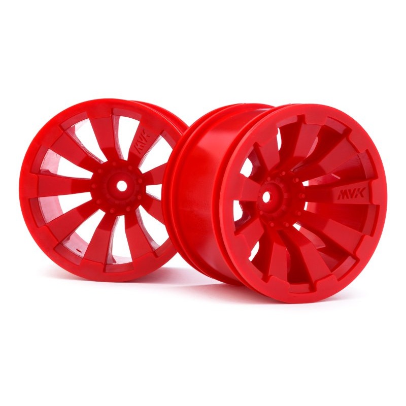 Maverick 150247 Wheels Red 81mm (14mm hex)