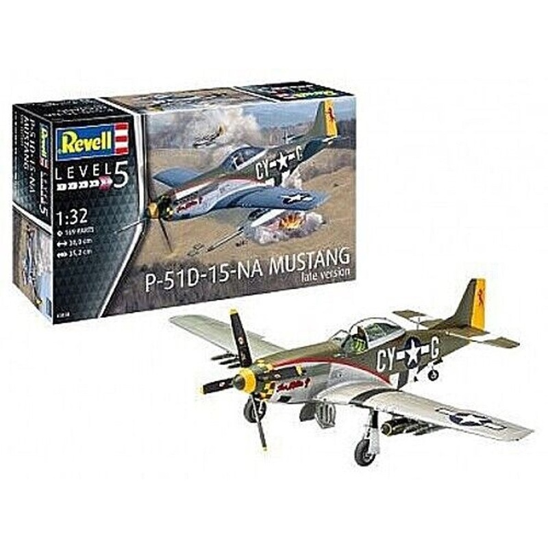 Revell 03838 1/32 P-51D-15-NA MUSTANG LATE VERSION
