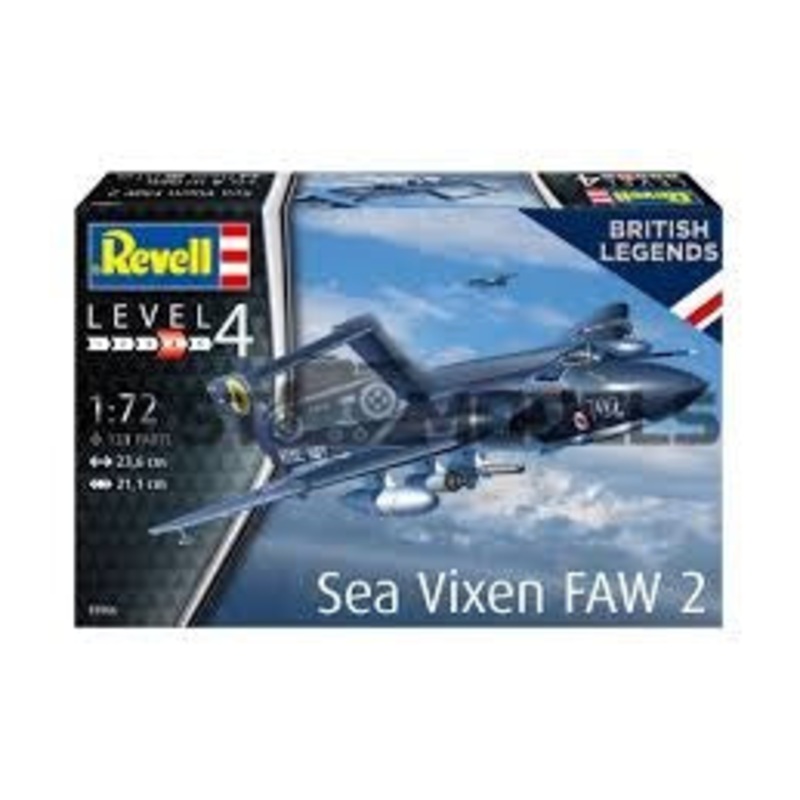 Revell 03866 1/72 BRITISH LEGENDS: SEA VIXEN FAW 2