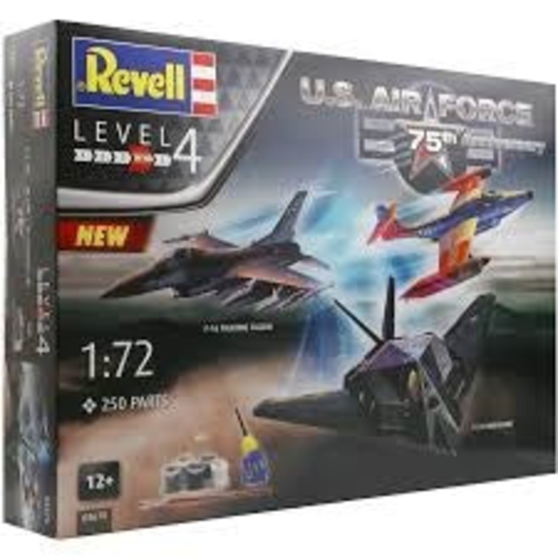 Revell 05670 1/72 75TH USAF F-16; SCORPION;STEALTH W/