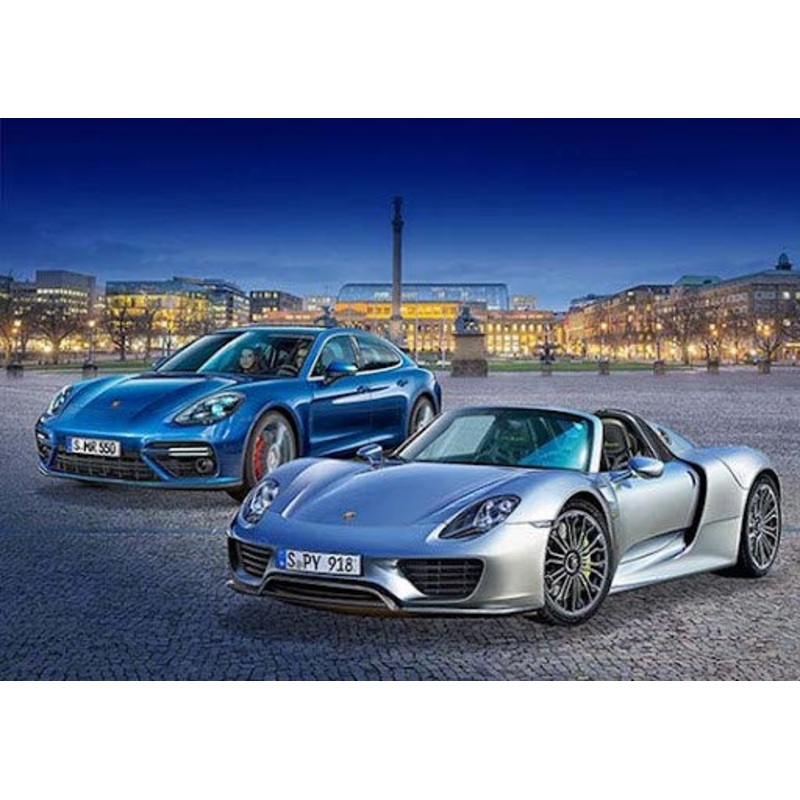 Revell 05681 GIFT 1/24 PORSCHE PANAMERA & SPYDER