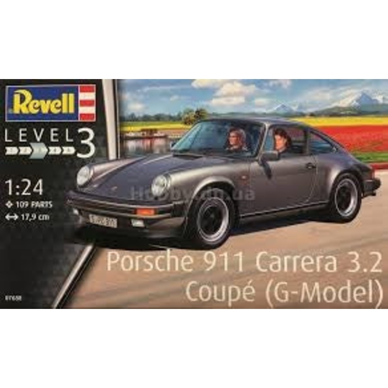 Revell 07688 1/24 PORSCHE 911 CARRERA 3.2 COUPE