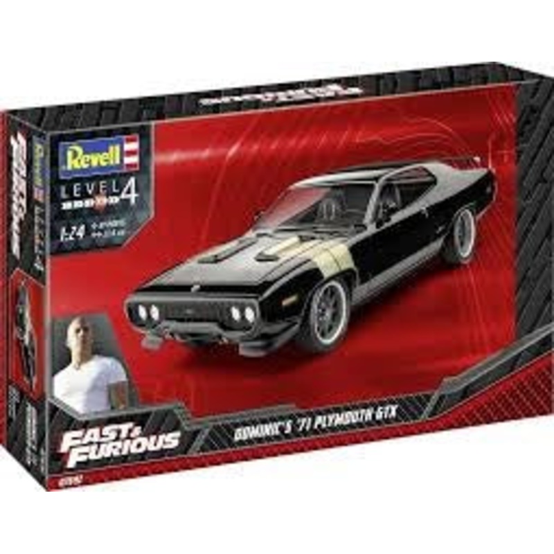 Revell 07692 1/24 FAST & FURIOUS DOM’S PLYMTH GTX